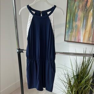 Lilly Pulitzer Blue and White Casual Skorts